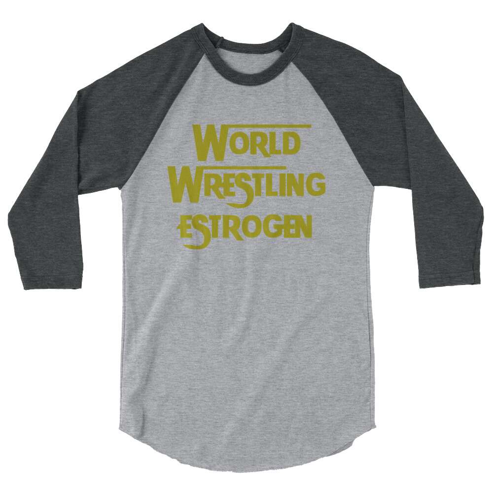 Gwen Neodonna "WW*" 3/4 sleeve raglan shirt