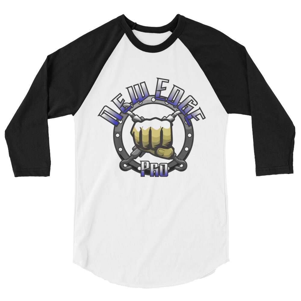 New Edge Pro Wrestling "New Edge Pro" 3/4 sleeve raglan shirt