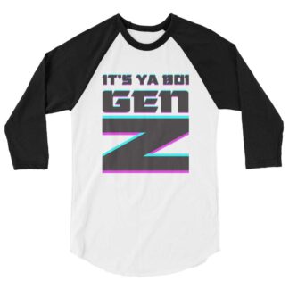 Gen Z “It’s Ya Boi” 3/4 sleeve raglan shirt