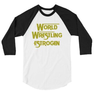 Gwen Neodonna "WW*" 3/4 sleeve raglan shirt