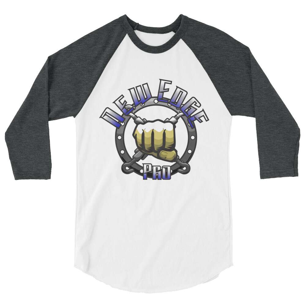 New Edge Pro Wrestling "New Edge Pro" 3/4 sleeve raglan shirt