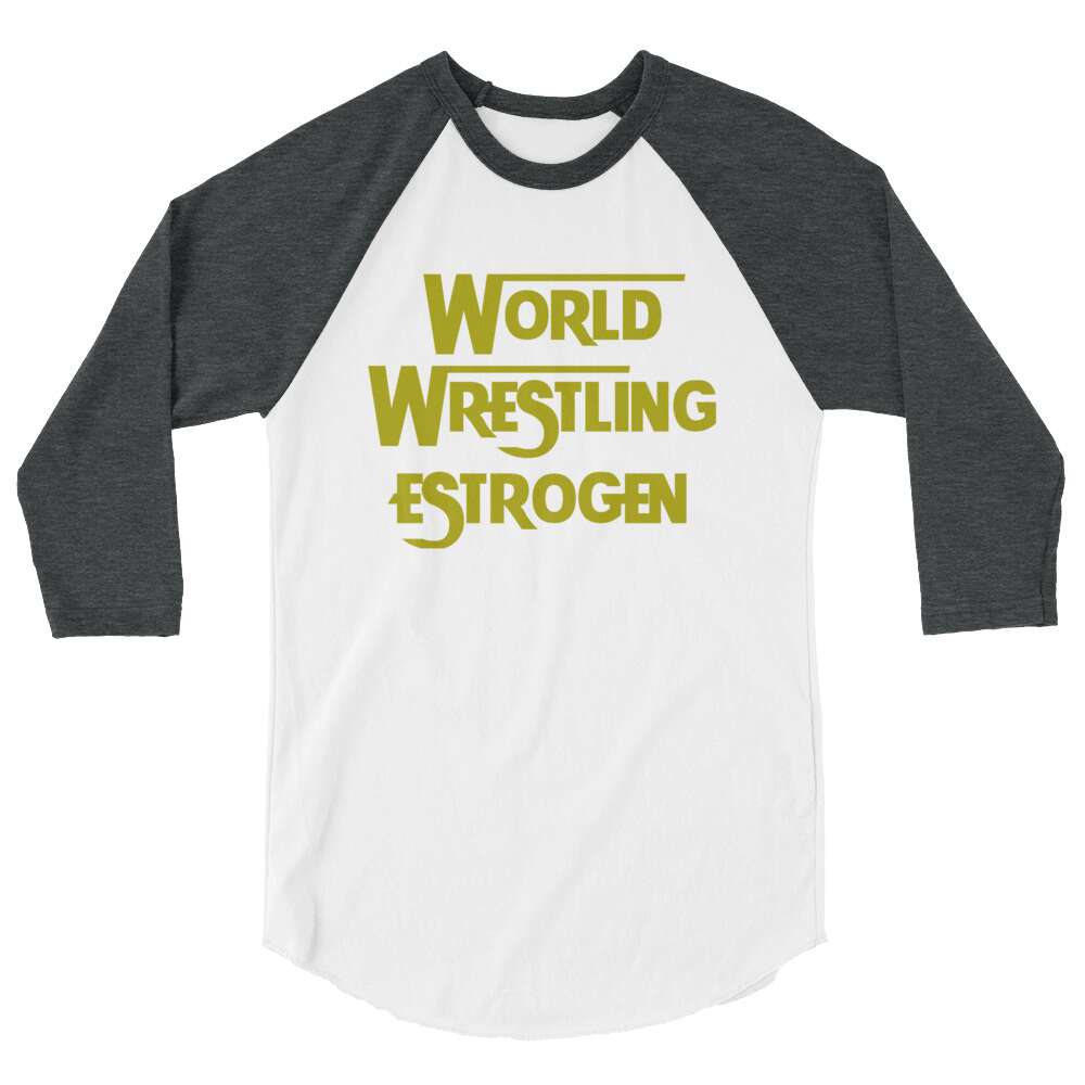 Gwen Neodonna "WW*" 3/4 sleeve raglan shirt