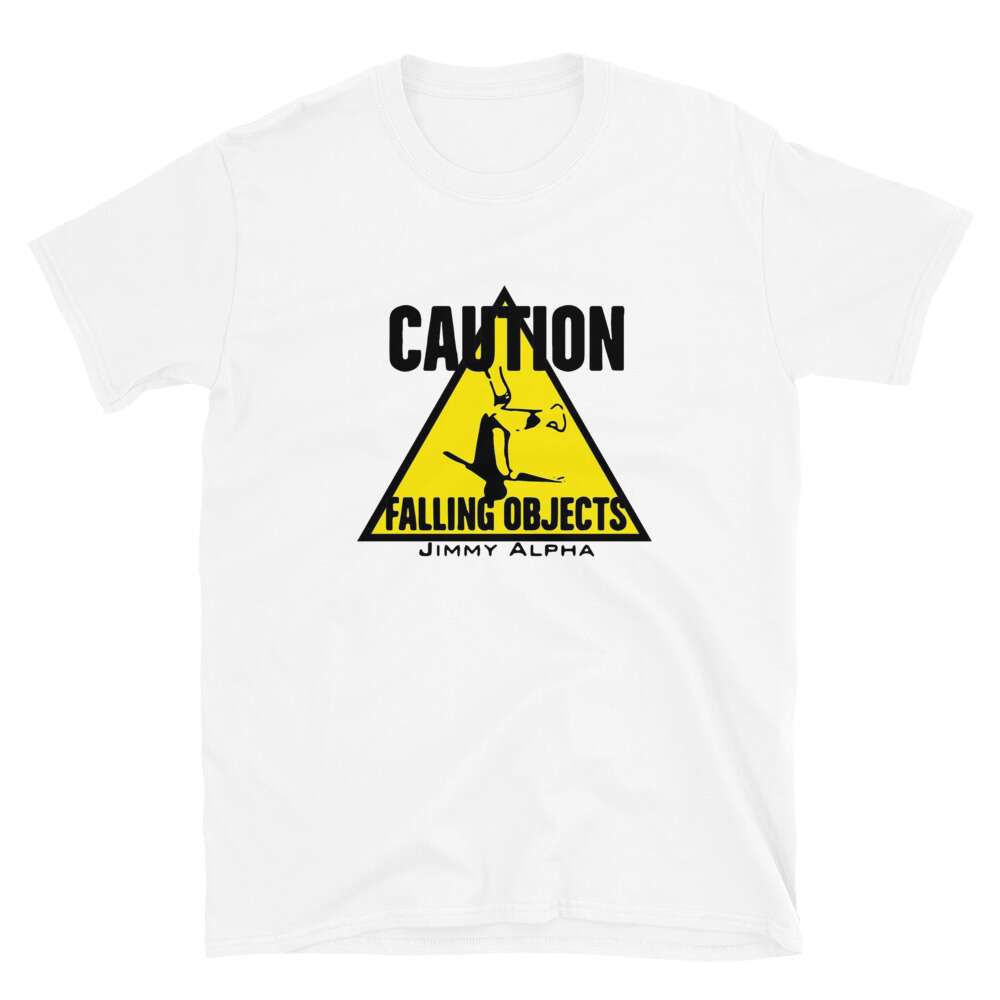 Jimmy Alpha "Falling Objects" Short-Sleeve Unisex T-Shirt