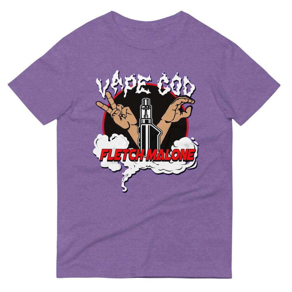 Fletcher Malone “Vape Fingers” Short-Sleeve T-Shirt – Brainbuster Tees