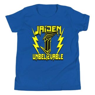 JAIDEN "Electric Type Beat" Youth Short Sleeve T-Shirt