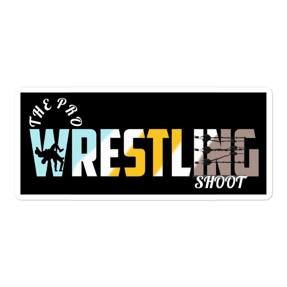 The Pro Wrestling Shoot "Classic" Bubble-free stickers