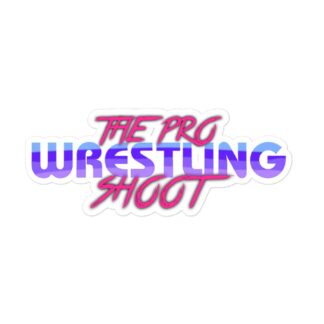 The Pro Wrestling Shoot "Retro" Bubble-free stickers