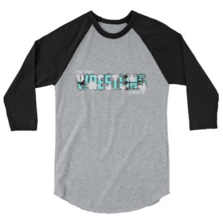 The Pro Wrestling Shoot "Flashing Lights" 3/4 sleeve raglan shirt