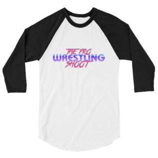 The Pro Wrestling Shoot "Retro" 3/4 sleeve raglan shirt
