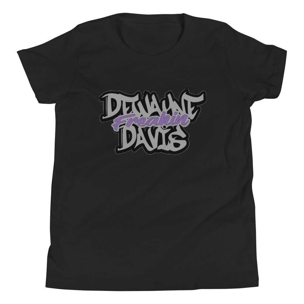 DeWayne Davis "DeWayne Freakin Davis" Youth Short Sleeve T-Shirt