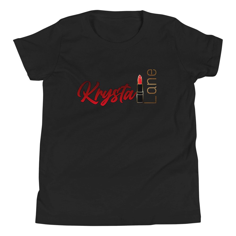Krystal Lane "Ratchet Lipstick Logo" Youth Short Sleeve T-Shirt