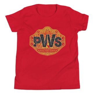 The Pro Wrestling Shoot "The World Champion Podcast" Youth Short Sleeve T-Shirt