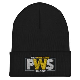 The Pro Wrestling Shoot "PWS" Cuffed Beanie