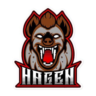 Hyena Hagen "Hyena Hagen 2021" Bubble-free stickers