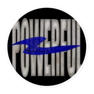 Knallhart "Powerful" Bubble-free stickers