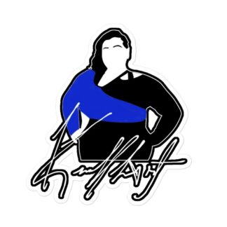 Knallhart "The Glamorous Powerhouse" Bubble-free stickers