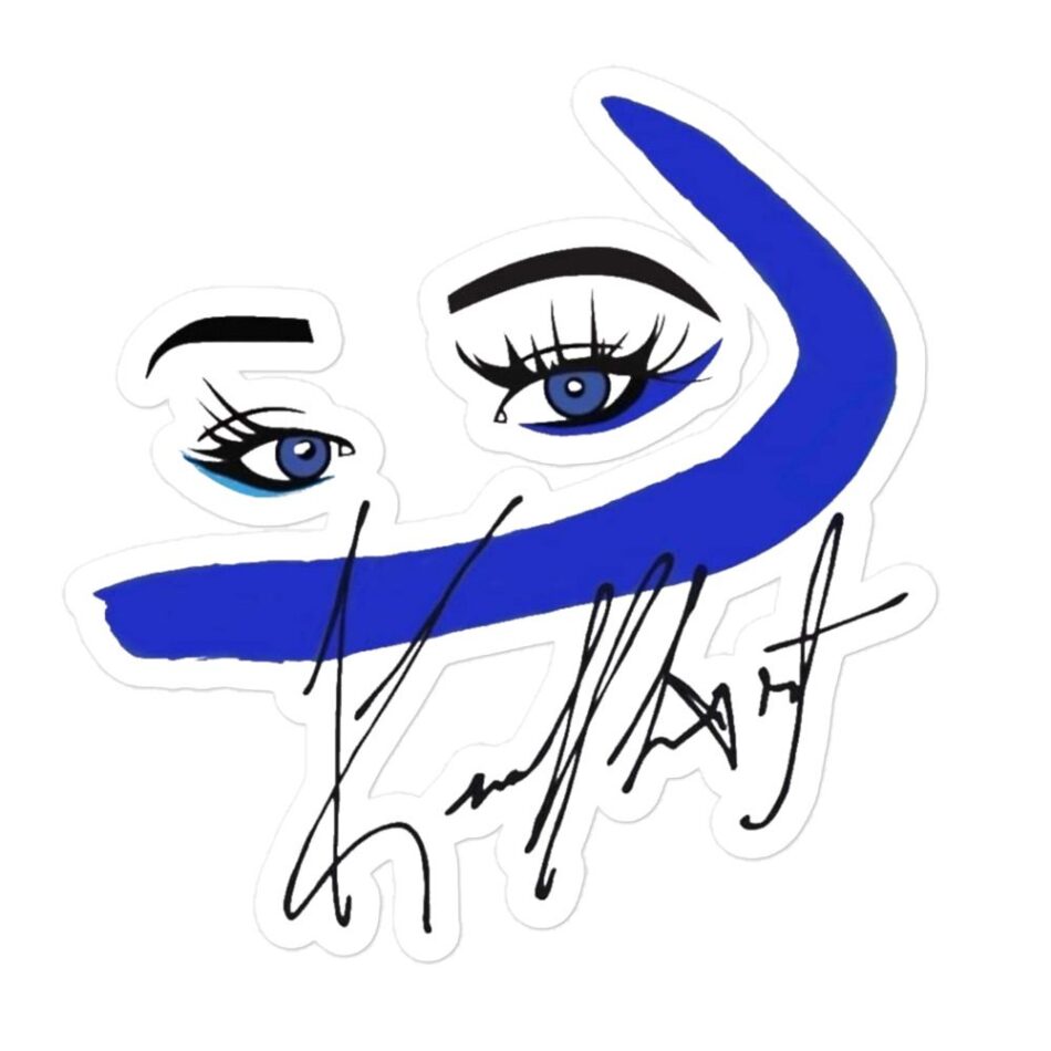 Knallhart "These Eyes" Bubble-free stickers
