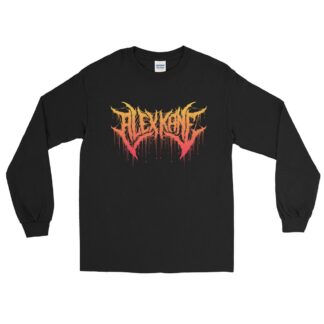 Alex Kane "Death Kane Orange" Unisex Long Sleeve Shirt