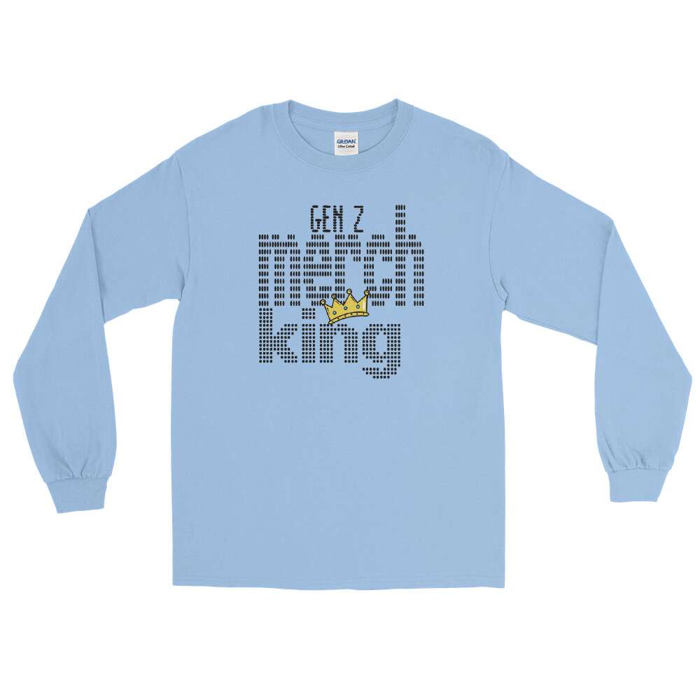 Gen Z "Merch King" Unisex Long Sleeve Shirt