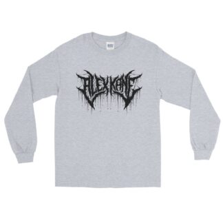 Alex Kane "Death Kane Black" Unisex Long Sleeve Shirt