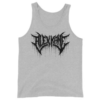 Alex Kane "Death Kane Black" Unisex Tank Top