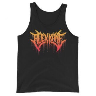 Alex Kane "Death Kane Orange" Unisex Tank Top