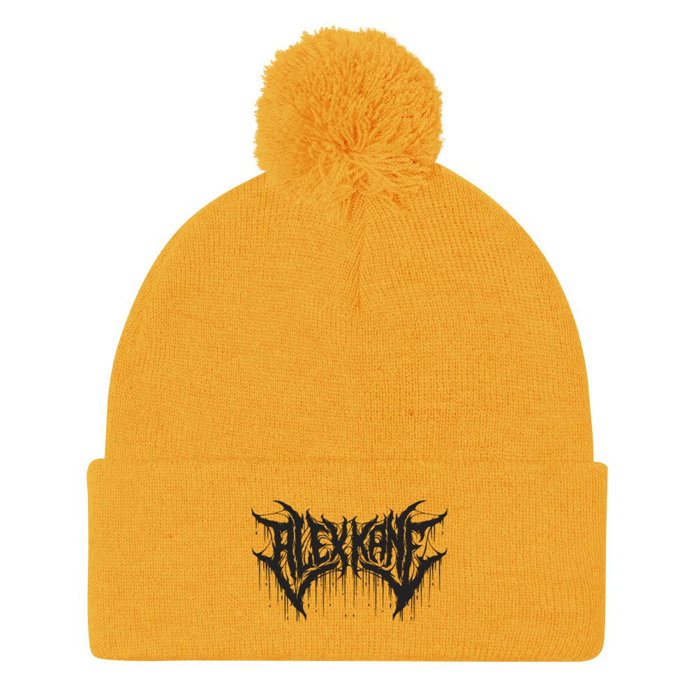 Alex Kane "Death Kane Black" Cuffed Beanie