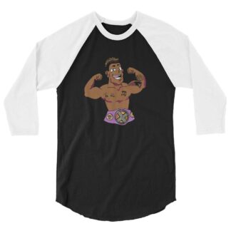 Da Shade "PrinceX of Pride Shade" 3/4 sleeve raglan shirt