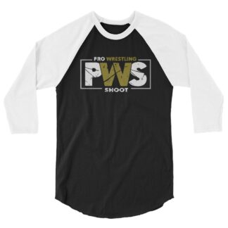 The Pro Wrestling Shoot "PWS" 3/4 sleeve raglan shirt