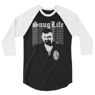 Vinnie Massaro "Snug Life 2" 3/4 sleeve raglan shirt