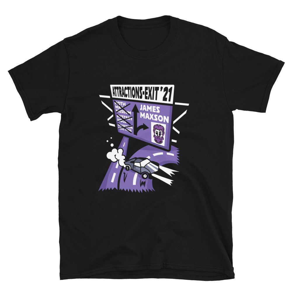 James Maxson "Exit '21" Short-Sleeve Unisex T-Shirt