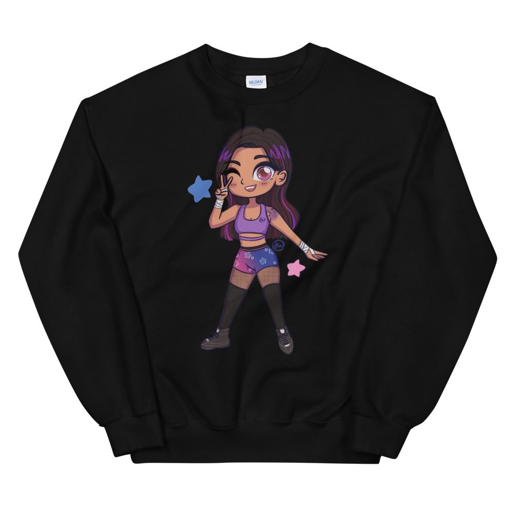 GLAMOUR "Gem Gemini: Cartoon Gem" Unisex Sweatshirt
