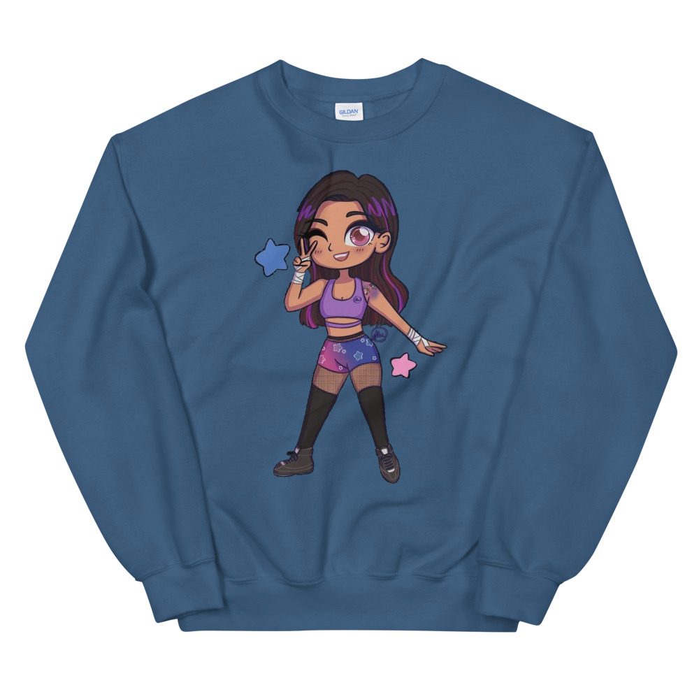 GLAMOUR "Gem Gemini: Cartoon Gem" Unisex Sweatshirt