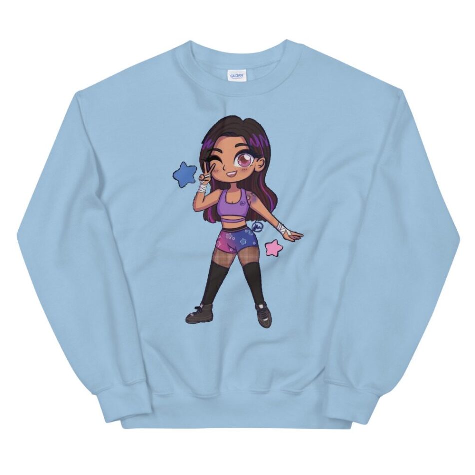 GLAMOUR "Gem Gemini: Cartoon Gem" Unisex Sweatshirt