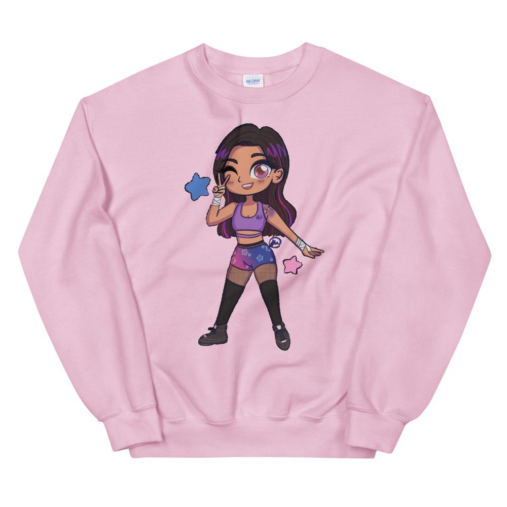 GLAMOUR "Gem Gemini: Cartoon Gem" Unisex Sweatshirt