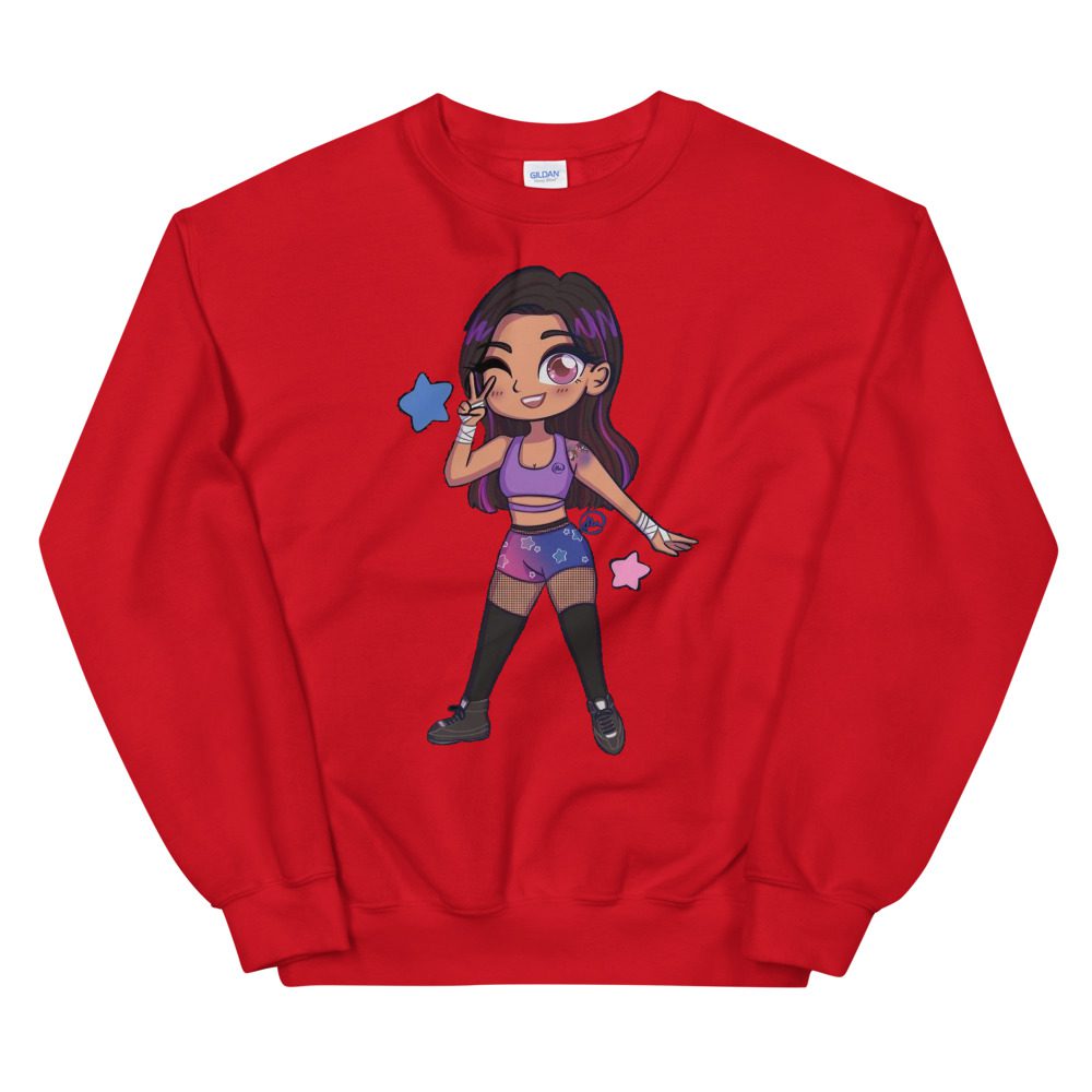 GLAMOUR "Gem Gemini: Cartoon Gem" Unisex Sweatshirt