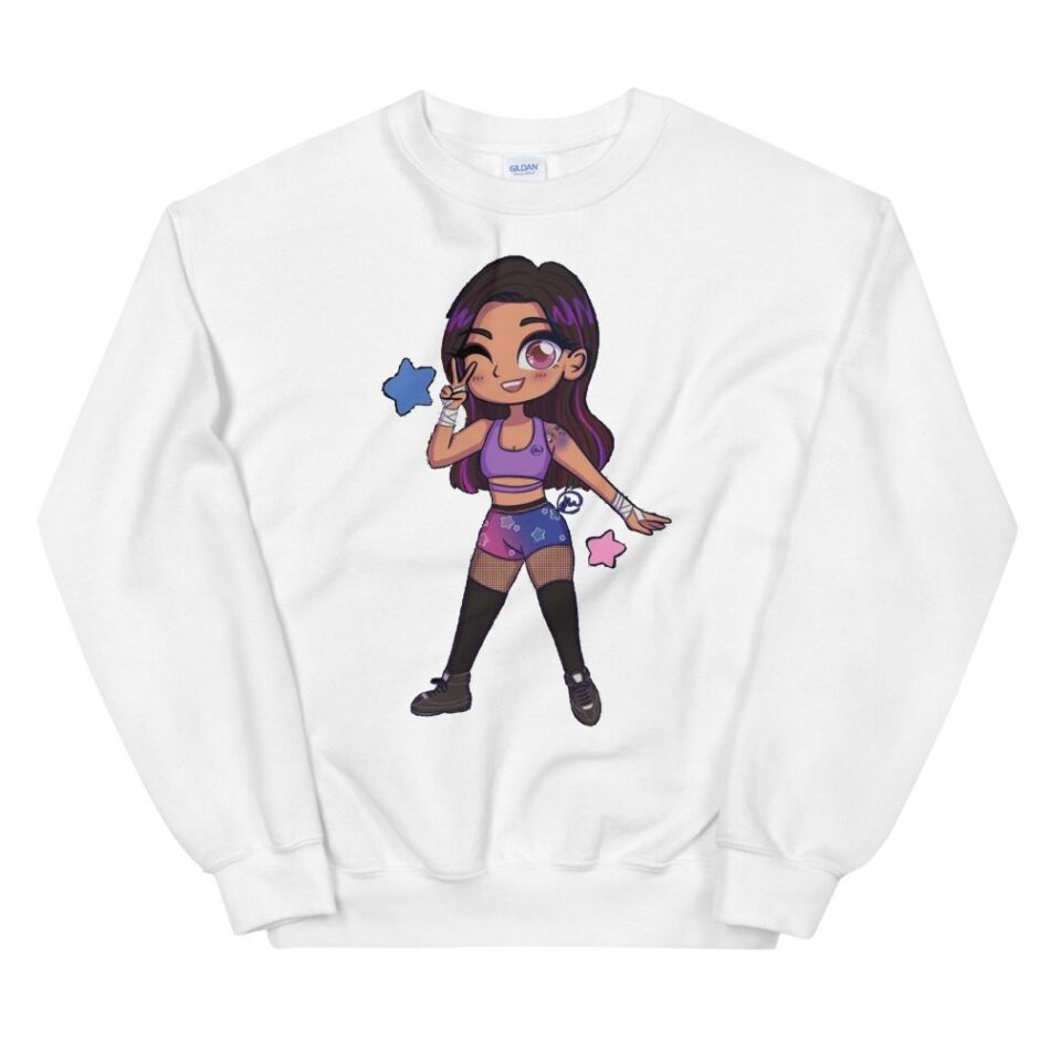 GLAMOUR "Gem Gemini: Cartoon Gem" Unisex Sweatshirt