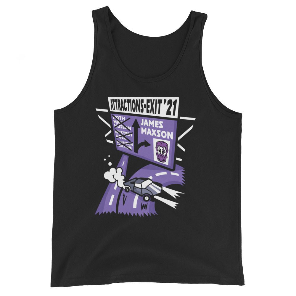 James Maxson "Exit '21" Unisex Tank Top