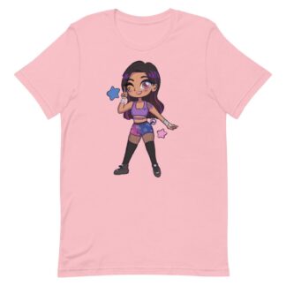 GLAMOUR "Gem Gemini: Cartoon Gem" Short-Sleeve Unisex T-Shirt