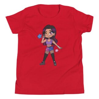 GLAMOUR "Gem Gemini: Cartoon Gem" Youth Short Sleeve T-Shirt