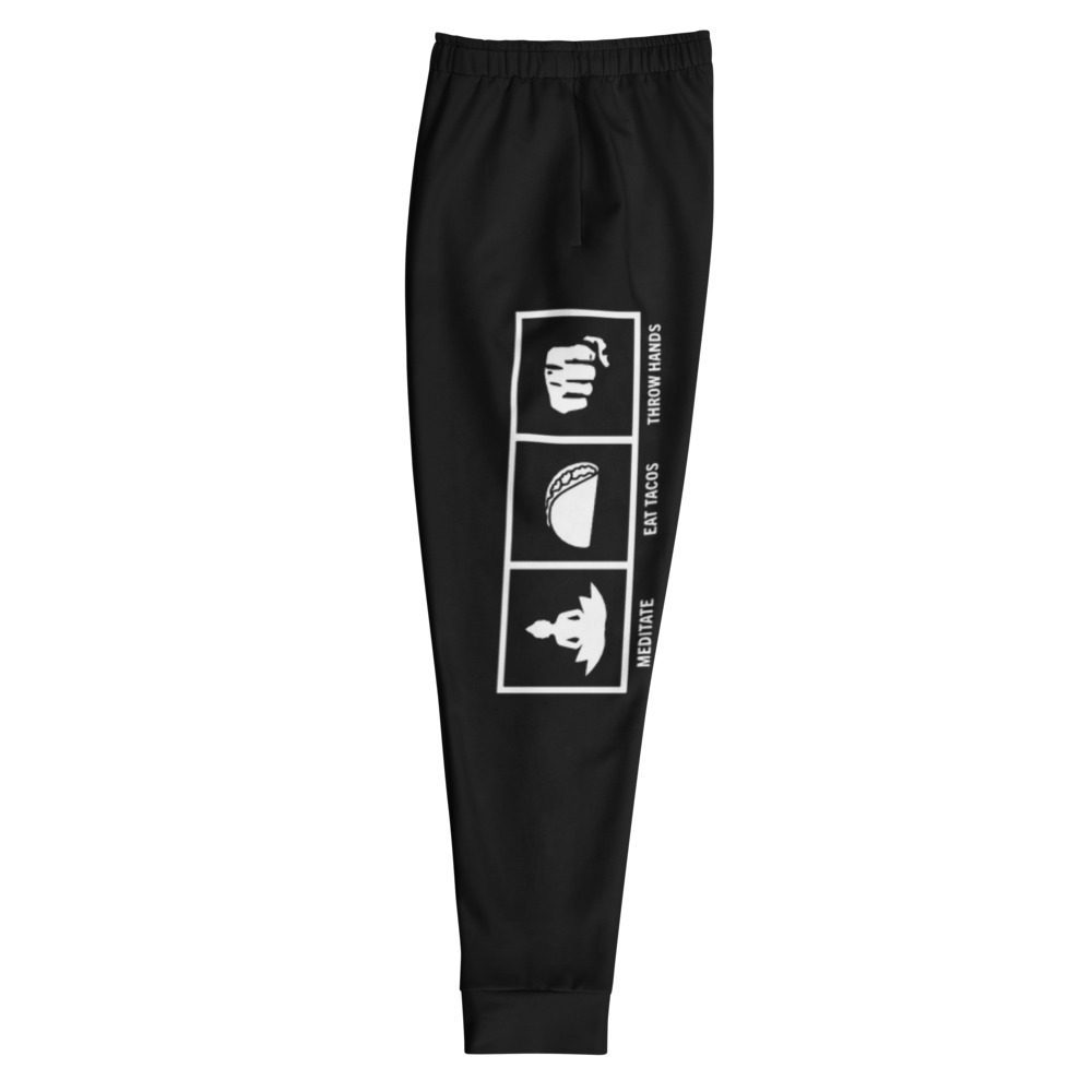 Zodiak "Meditate. Taco. Throw Hands." Unisex Joggers