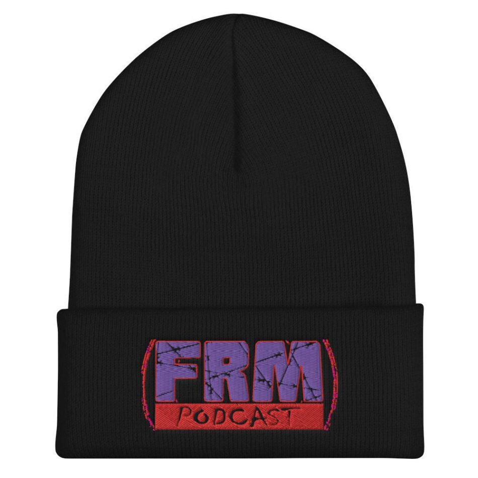 Front Row Material "FRM POD Stamped Logo" Cuffed Beanie
