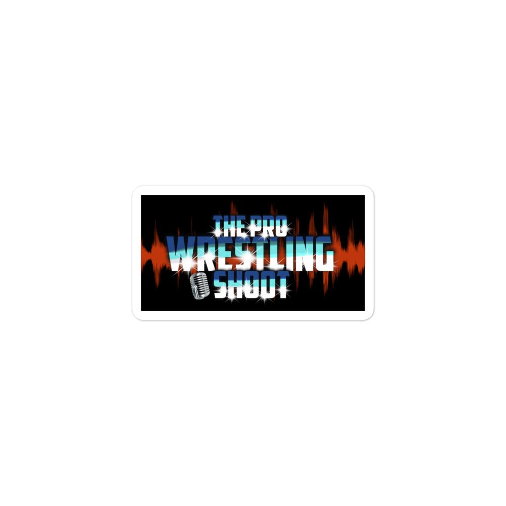 The Pro Wrestling Shoot "New Brand Logo" Bubble-free stickers