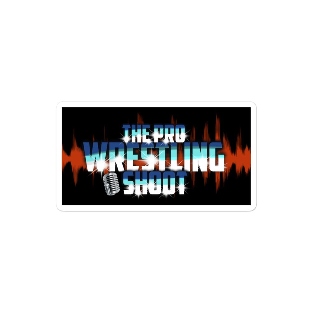 The Pro Wrestling Shoot "New Brand Logo" Bubble-free stickers
