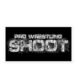 The Pro Wrestling Shoot "Broken Glass" Bubble-free stickers