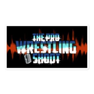 The Pro Wrestling Shoot "New Brand Logo" Bubble-free stickers