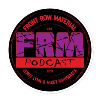 Front Row Material "FRM POD Stamped Logo" Bubble-free stickers