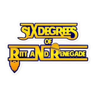 Front Row Material "Six Degrees of Ritt & Renegade" Bubble-free stickers