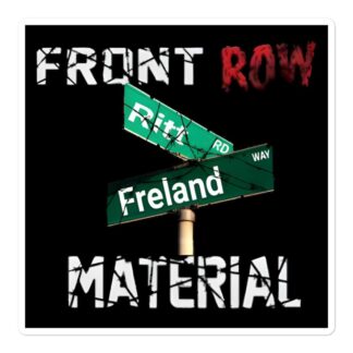 Front Row Material "Ritt & Freland spinoff FRM Logo" Bubble-free stickers