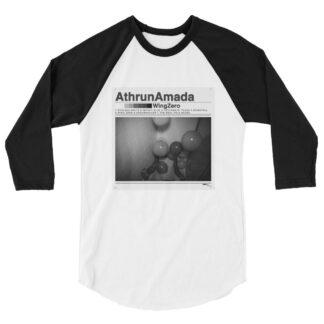 Athrun Amada "House of Balloons" 3/4 sleeve raglan shirt